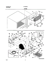 09 - System parts for Frigidaire Refrigerator FRT18FS5AQ4 from AppliancePartsPros.com