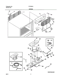 09 - System parts for Frigidaire Refrigerator FRT18G4AZ2 from AppliancePartsPros.com
