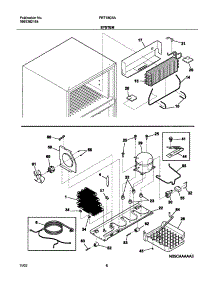 09 - System parts for Frigidaire Refrigerator FRT18G5AQ6 from AppliancePartsPros.com