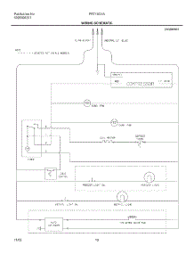 10 - Wiring Schematic parts for Frigidaire Refrigerator FRT18G4ATB from AppliancePartsPros.com