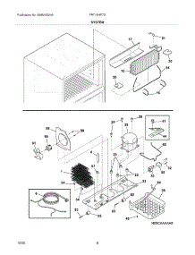 09 - System parts for Frigidaire Refrigerator FRT18HP7DB6 from AppliancePartsPros.com