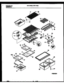 06 - Shelves And Supports parts for Frigidaire Refrigerator FRT17PRBW1 from AppliancePartsPros.com