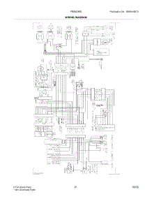 21 - Wiring Diagram parts for Frigidaire Refrigerator FRS6LR5EM2 from AppliancePartsPros.com