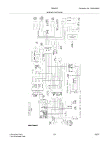 23 - Wiring Diagram parts for Frigidaire Refrigerator FRS6R2FB4 from AppliancePartsPros.com