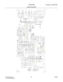 21 - Wiring Diagram parts for Frigidaire Refrigerator FRS6R5EMB8 from AppliancePartsPros.com