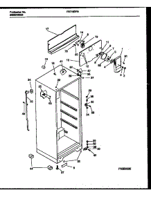 03 - Cabinet Parts parts for Frigidaire Refrigerator FRT18DRAY0 from AppliancePartsPros.com