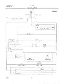 10 - Wiring Schematic parts for Frigidaire Refrigerator FRT18C5AT0 from AppliancePartsPros.com