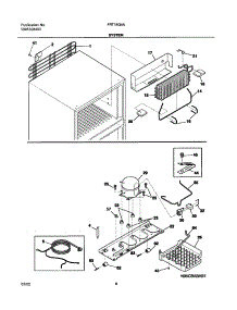 09 - System parts for Frigidaire Refrigerator FRT18G4AZ4 from AppliancePartsPros.com