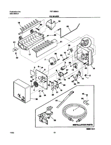 11 - Ice Maker parts for Frigidaire Refrigerator FRT18IB4AQ6 from AppliancePartsPros.com