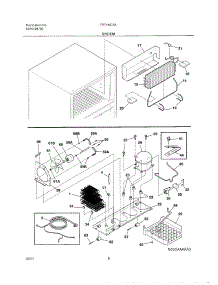 09 - System parts for Frigidaire Refrigerator FRT18IC5AQ0 from AppliancePartsPros.com