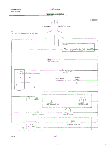 12 - Wiring Schematic parts for Frigidaire Refrigerator FRT18IB4AZ0 from AppliancePartsPros.com