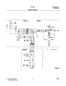 11 - Wiring Diagram parts for Frigidaire Refrigerator FRT18B5AZ4 from AppliancePartsPros.com