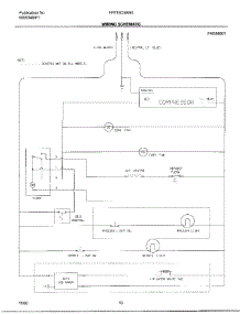 09 - Wiring Schematic parts for Frigidaire Refrigerator FRT18C4AW0 from AppliancePartsPros.com