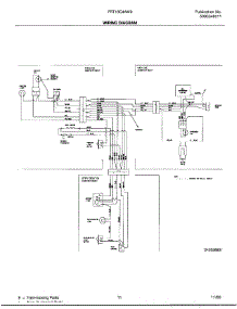 10 - Wiring Diagram parts for Frigidaire Refrigerator FRT18C4AW0 from AppliancePartsPros.com