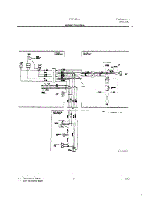 11 - Wiring Diagram parts for Frigidaire Refrigerator FRT18C5AQ0 from AppliancePartsPros.com