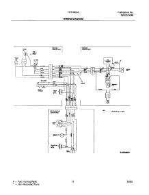 11 - Wiring Diagram parts for Frigidaire Refrigerator FRT18G5AQ4 from AppliancePartsPros.com