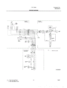 11 - Wiring Diagram parts for Frigidaire Refrigerator FRT15B3AW0 from AppliancePartsPros.com
