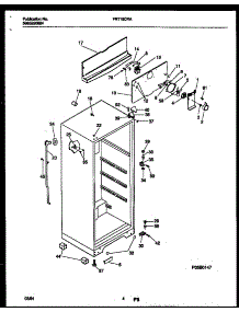 03 - Cabinet Parts parts for Frigidaire Refrigerator FRT15CRAW0 from AppliancePartsPros.com