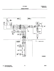 13 - Wiring Diagram parts for Frigidaire Refrigerator FRT15IB3AQ3 from AppliancePartsPros.com