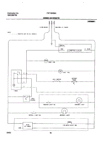 10 - Wiring Schematic parts for Frigidaire Refrigerator FRT18HS6AQ1 from AppliancePartsPros.com