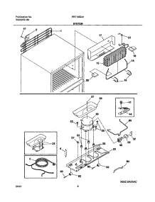09 - System parts for Frigidaire Refrigerator FRT18IG4AQ2 from AppliancePartsPros.com