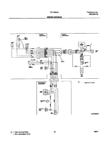 13 - Wiring Diagram parts for Frigidaire Refrigerator FRT18IG4AQ2 from AppliancePartsPros.com