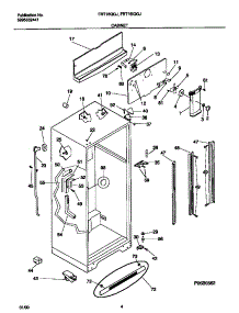 03 - Cabinet parts for Frigidaire Refrigerator FRT18IQGJW0 from AppliancePartsPros.com