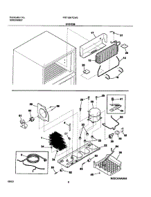 09 - System parts for Frigidaire Refrigerator FRT18H7CW0 from AppliancePartsPros.com
