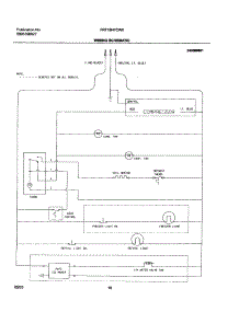 10 - Wiring Schematic parts for Frigidaire Refrigerator FRT18H7CW0 from AppliancePartsPros.com