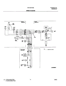 11 - Wiring Diagram parts for Frigidaire Refrigerator FRT18H7CW0 from AppliancePartsPros.com