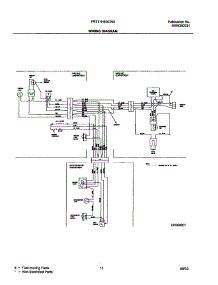 11 - Wiring Diagram parts for Frigidaire Refrigerator FRT17HB3CW0 from AppliancePartsPros.com