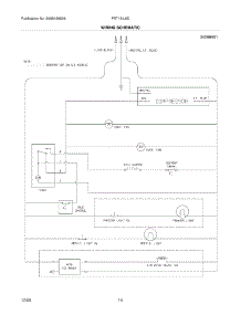 14 - Wiring Schematic parts for Frigidaire Refrigerator FRT18IL6DBH from AppliancePartsPros.com