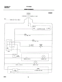 10 - Wiring Schematic parts for Frigidaire Refrigerator FRT18KS5AQ8 from AppliancePartsPros.com