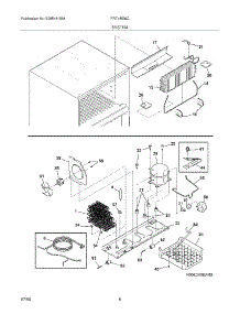 09 - System parts for Frigidaire Refrigerator FRT18IS6CBD from AppliancePartsPros.com