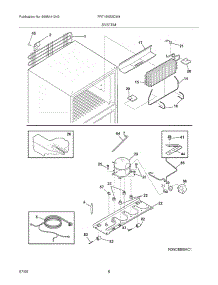 09 - System parts for Frigidaire Refrigerator FRT18KB2DW4 from AppliancePartsPros.com