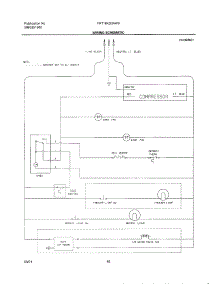 11 - Wiring Schematic parts for Frigidaire Refrigerator FRT18KD3AW0 from AppliancePartsPros.com