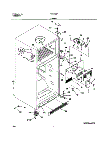 05 - Cabinet parts for Frigidaire Refrigerator FRT18KS5AQ4 from AppliancePartsPros.com