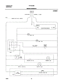 12 - Wiring Schematic parts for Frigidaire Refrigerator FRT18LN5BW0 from AppliancePartsPros.com