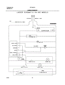 12 - Wiring Schematic parts for Frigidaire Refrigerator FRT18LR7AQ2 from AppliancePartsPros.com