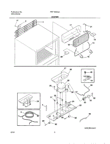 09 - System parts for Frigidaire Refrigerator FRT18KD4AW2 from AppliancePartsPros.com