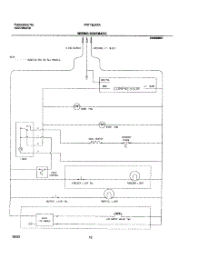12 - Wiring Schematic parts for Frigidaire Refrigerator FRT18LR7AQ8 from AppliancePartsPros.com