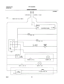 10 - Wiring Schematic parts for Frigidaire Refrigerator FRT18KD3AW2 from AppliancePartsPros.com
