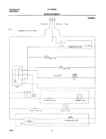 10 - Wiring Schematic parts for Frigidaire Refrigerator FRT18P6BSK7 from AppliancePartsPros.com