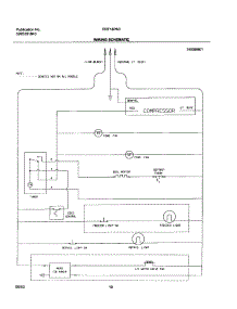 10 - Wiring Schematic parts for Frigidaire Refrigerator FRT18P6CW0 from AppliancePartsPros.com