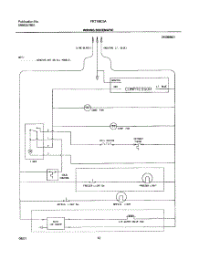 12 - Wiring Schematic parts for Frigidaire Refrigerator FRT18IC5AW2 from AppliancePartsPros.com