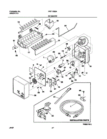 11 - Ice Maker parts for Frigidaire Refrigerator FRT17IB3AZ2 from AppliancePartsPros.com