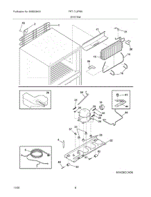 09 - System parts for Frigidaire Refrigerator FRT17L3FW5 from AppliancePartsPros.com