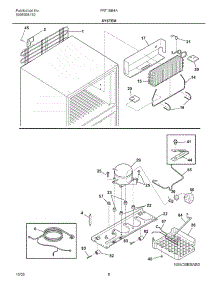 09 - System parts for Frigidaire Refrigerator FRT18B4AT8 from AppliancePartsPros.com