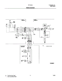 11 - Wiring Diagram parts for Frigidaire Refrigerator FRT18B4AZ6 from AppliancePartsPros.com