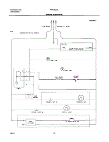 10 - Wiring Schematic parts for Frigidaire Refrigerator FRT18C5AT2 from AppliancePartsPros.com